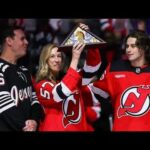 NJ Gov. Mikie Sherrill booed at Devils game honoring US Olympic hockey hero Jack Hughes.