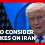 US President Donald Trump 'considering' military strikes on