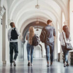 Fairfax High Horror: Dozens of Groping Victims Group of students walking together in a university hallway