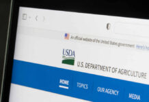 Flesh-Eating Fly Breaches Texas Screenshot of the USDA official website displaying navigation options